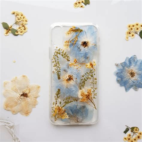 Pressed Flower Phone Case Samsung S23 S22 Plus Ultra Galaxy Etsy