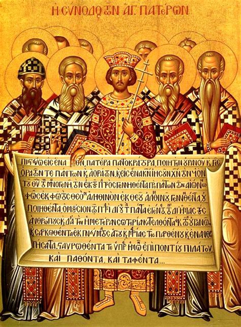 Council Of Nicaea 325 Ad The Synodal Letter Original Sinner