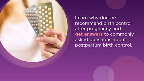 Faq About Birth Control After Pregnancy Upmc Healthbeat