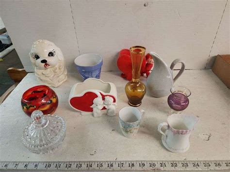 Assorted Glassware Isabell Auction