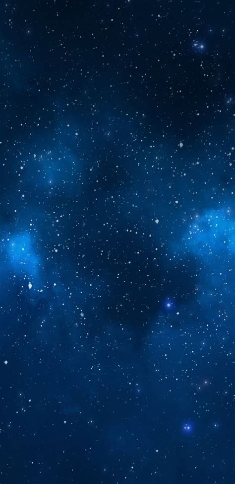 Phone Night Sky Blue Wallpapers Wallpaper Cave