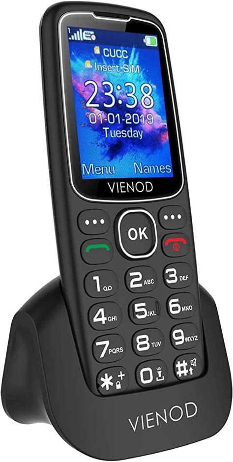Vienod V206 Big Button Mobile Phone For Elderly 24 Inch Large Screen