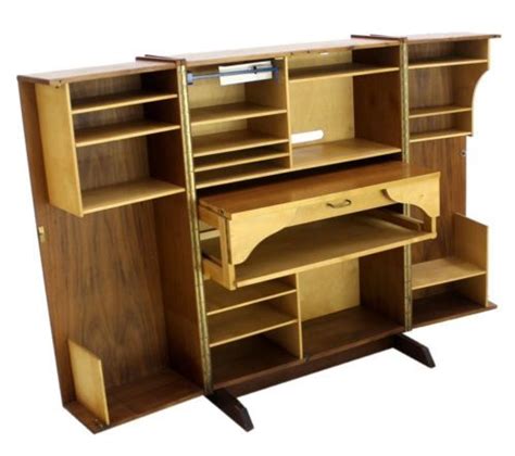 I love the beauty of an easy and inexpensive solid wood top. Danish Mid Century Modern Box Fold Away Secretary Desk ...