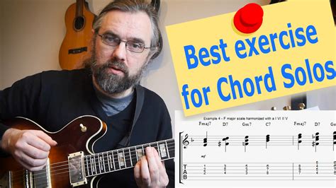 Best Exercise For Jazz Guitar Chord Solos Jens Larsen