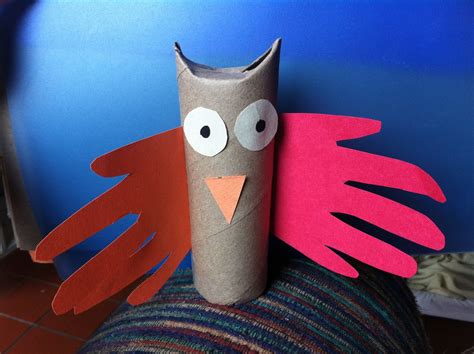 Paper Towel Roll Owl Fall Crafts For My 2 Yr Old Class Fall Class