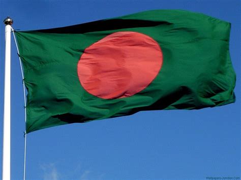 Flag Of Bangladesh The Symbol Of Natural Landscape