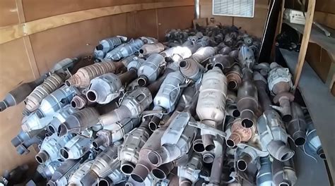 Thieves Caught With Millions Worth Of Stolen Catalytic Converters In Us