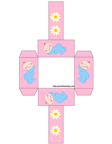 7 Best Images Of Baby Paper Templates Printable Baby Shower Border