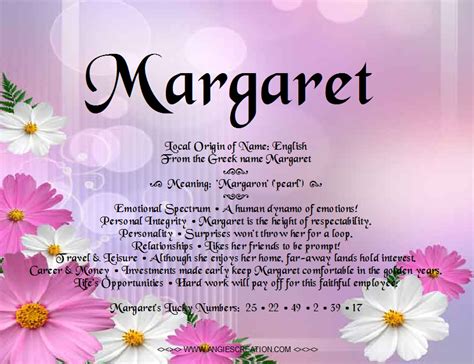 In the old testament joseph is the eleventh son of jacob and the first with his wife rachel. margaret name meaning | Margaret name, Names with meaning ...