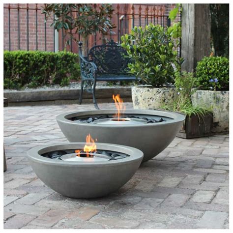 Plus, it comes complete with clear fire glass (18 lbs), and a cover for the fire pit.read more. MIX 850 Fire Pit Bowl *FREE SHIPPING METRO AREA* | Oasis ...