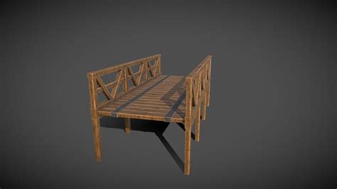 Wooden Bridge 3d Models Sketchfab