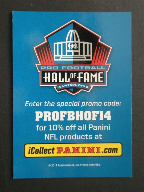 2014 Panini Pro Football Hall Of Fame Choice Brooks Reed Strahan Header