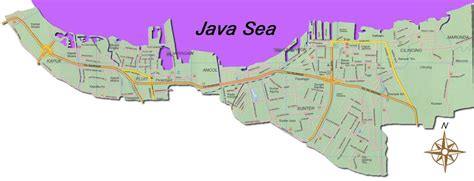 Map Jakarta Utara 