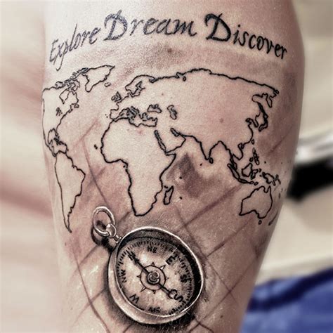40 Travel Inspired Tattoos From Travelers Bloggers And Myself Camera