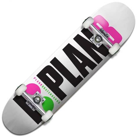 Plan B Skateboards Team Og Neon Complete Skateboard 775 Skateboards