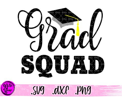 Graduation Squad Svg 136 Dxf Include