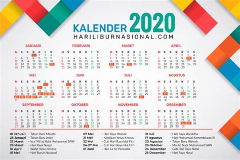 Ide 26 Kalender September 2020 Beserta Hari Libur
