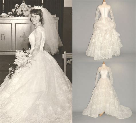 Hold For Cristina Vintage 1960s Wedding Dress 60s Wedding Etsy