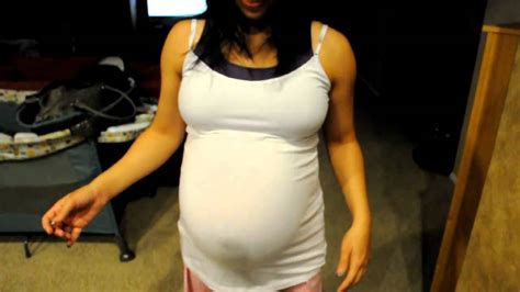 Ginas Pregnant Belly Rollavi Youtube