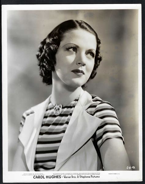 Carol Hughes Actress Vintage Original Portrait Photo Ebay