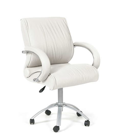 The Office Chair From White Leather My Decorative