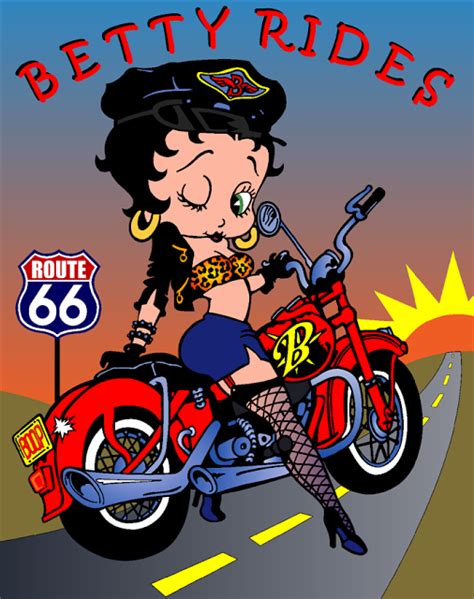 Biker Betty Boop Betty Boop Motorcycle Wallpaper Betty Boop