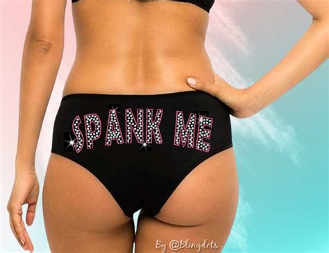 Spank Me Please Custom Booty Shorts Personalized Booty Etsy