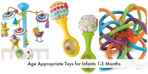 Visually stimulating and easy to hold on to! Development and Age Appropriate Toys for Infants 1-3 Months