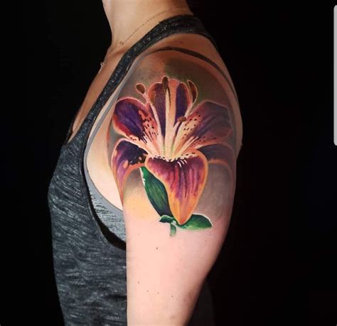 Tiger Lily Tattoo Tigerlily Tattoo Girlswithtattoos Tiger Lily