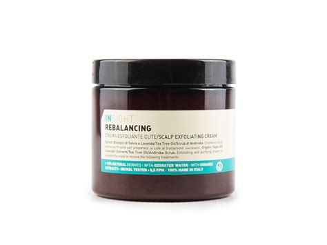 INSIGHT Rebalancing Scalp Exfoliating Cream 180 ml - exfoliační krém na pokožku hlavy - INSIGHT ...