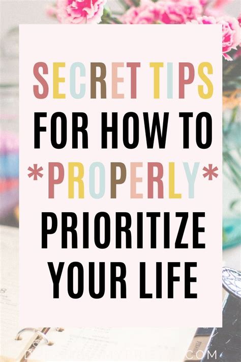 Prioritizing Tasks 10 Secret Tips To Prioritize For A Happier Life