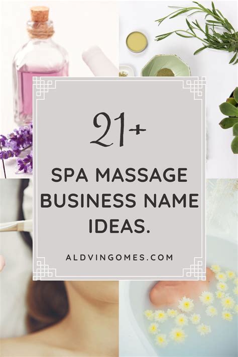 200 Clever Massage Business Names Ideas You Cant Miss Massage Business Massage Therapy