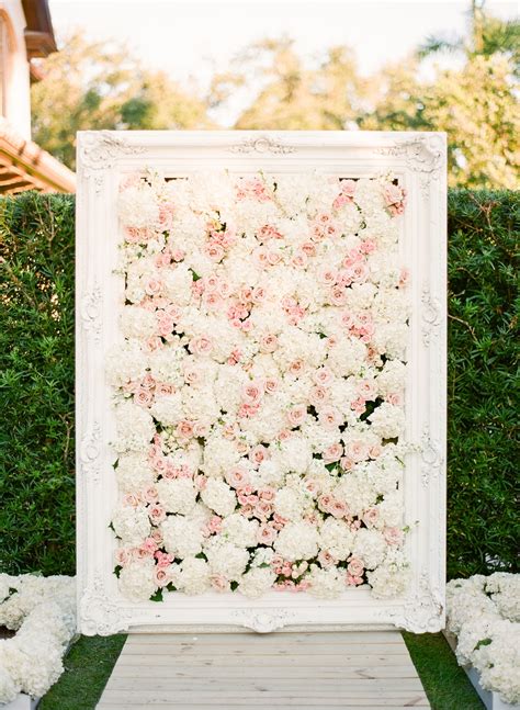 Wedding Ideas Flower Wall Inspiration For Your Ceremony And Reception
