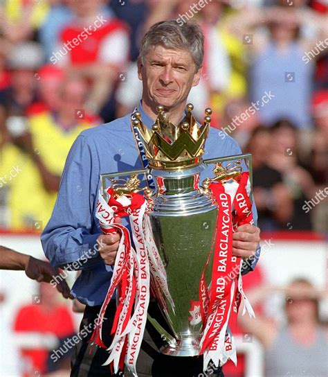 Arsene Wenger Arsenal Manager Premier League Editorial Stock Photo