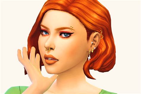 Sims 4 Face Piercings