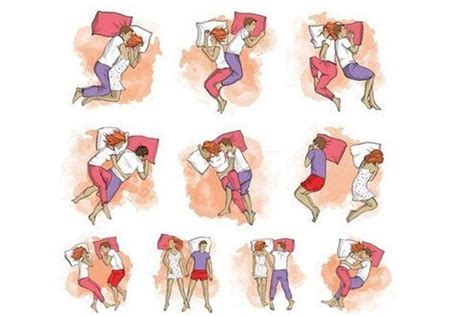 7 وضعيات نوم تعكس علاقة الزوجين العاطفية 3a2ilati