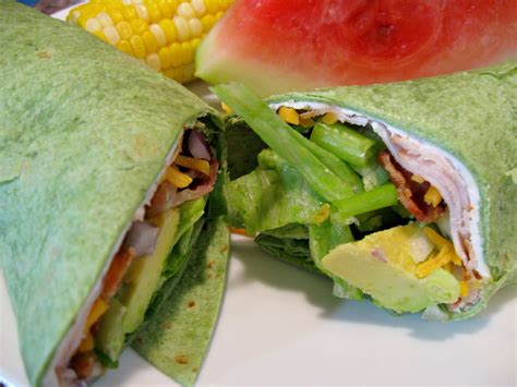 The Rehomesteaders Spicy Turkey Bacon And Avocado Wrap