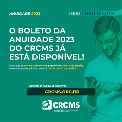 Anuidade 2023 Pague Até 31 01 e Aproveite os 10 de Desconto no