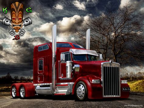 If you see some free download semi truck wallpapers you'd like to use, just click on the image to download to your desktop or mobile devices. Trucks Wallpapers: Kenworth Truck Wallpapers