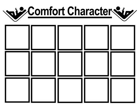 Comfort Characters Template By Somedudewithcrapidea On Deviantart