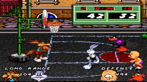 But the movies know that basketball rarely achieves this utopian vision—at least until players learn to become a team. SNES - Looney Toons Basketball - Hard. - YouTube
