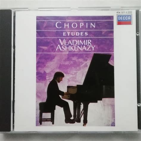 Chopin Etudes Op 10 And Op 25 Vladimir Ashkenazy Decca Cd 414 127