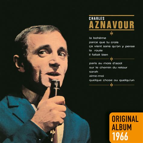 La Boh Me Remastered Album By Charles Aznavour Spotify
