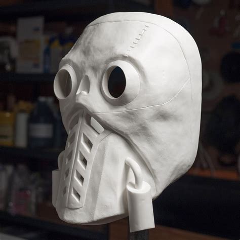 Borderlands Bandit Steve Mask Unpainted Resin Cast — Modulus Props