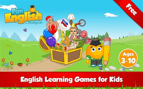 Fun English Language Learning Games For Kids Aged 3 10