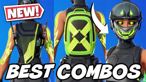 Best Combos For New Manic Skin Viridian Style Fortnite Youtube