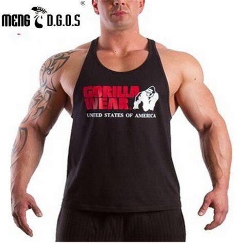 Alisister Gyms Tank Tops Bodybuilding Men Cotton Vest O Neck Golds Gyms