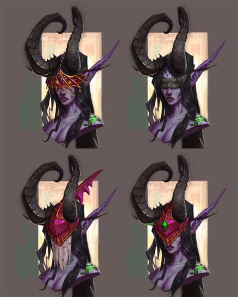 Female Demon Hunter Concepts From World Of Warcraft Legion Concept