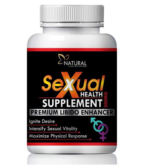 Natural Sexual Health Suppliment Capsule 60 Nos Pack Of 1 Buy Natural