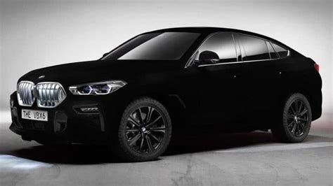 Bmw Revealed The Worlds Blackest Car Vantablack Bmw X6